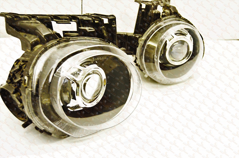 Bi Led cветодиодные фары Nissan Juke